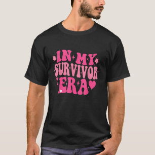 T-shirt Dans Mon Era Survivante Conscience du cancer du se