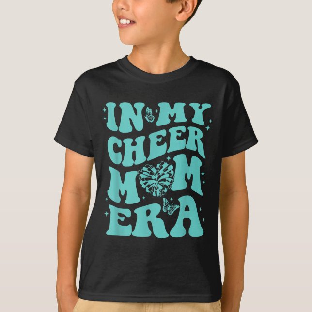 T-shirt dans mon ère de maman cheerleader (Devant)