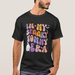 T-shirt Dans mon Ère de Maman Effrayante Groovy Halloween