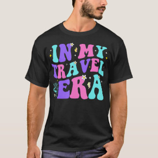T-shirt Dans mon ère de voyage Vacances Voyage Été Randonn