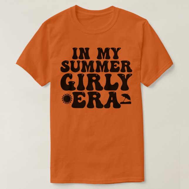 T-shirt dans mon été girly ère 1 (Design devant)