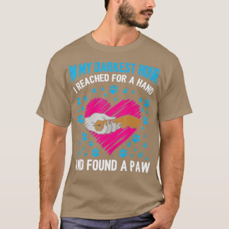 T-shirt Dans Mon Heure La Plus Sombre, J'Ai Atteint Une Ma