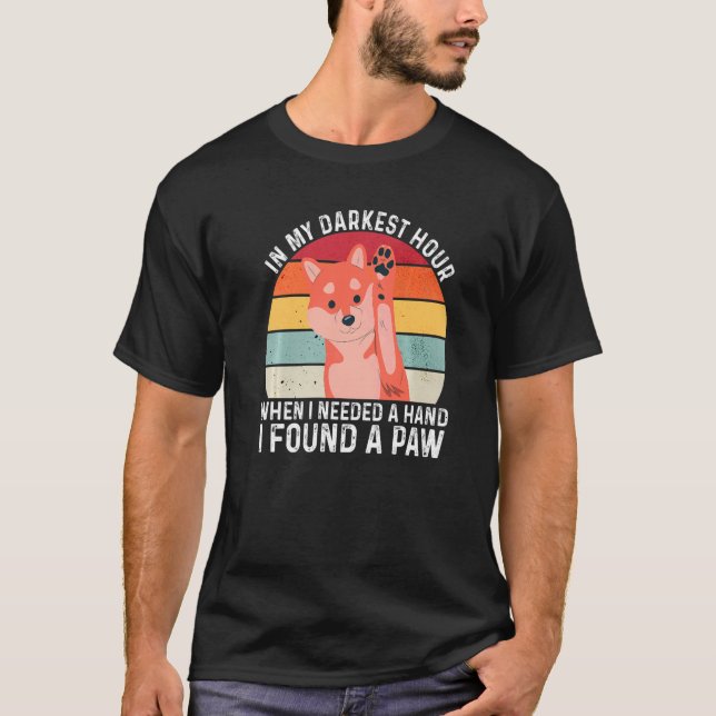 T-shirt Dans Mon Heure La Plus Sombre Quand J'Avais Besoin (Devant)