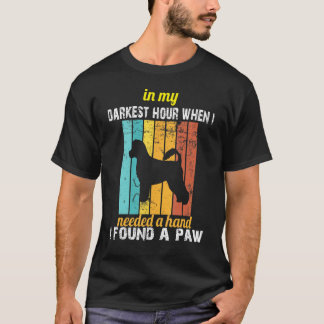 T-shirt Dans Mon Heure La Plus Sombre Quand J'Avais Besoin