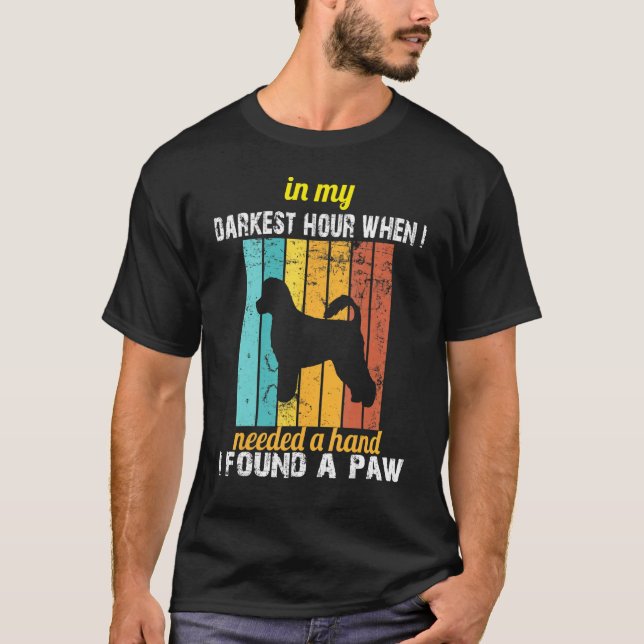 T-shirt Dans Mon Heure La Plus Sombre Quand J'Avais Besoin (Devant)