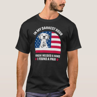 T-shirt Dans Mon Heure La Plus Sombre Quand J'Avais Besoin