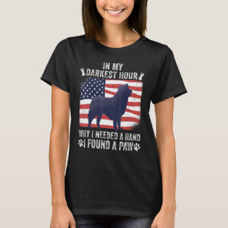 T-shirt Dans Mon Heure La Plus Sombre Quand J'Avais Besoin