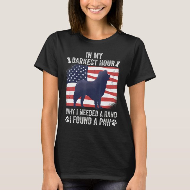 T-shirt Dans Mon Heure La Plus Sombre Quand J'Avais Besoin (Devant)