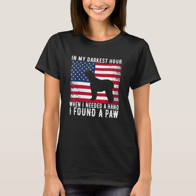 T-shirt Dans mon heure la plus sombre quand j'avais besoin (Devant)