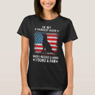T-shirt Dans Mon Heure La Plus Sombre Quand J'Avais Besoin