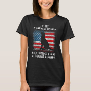 T-shirt Dans Mon Heure La Plus Sombre Quand J'Avais Besoin