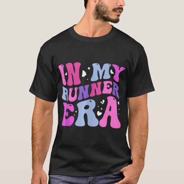 T-shirt Dans Mon Runner Era Design Courir Marathon Fitness (Devant)