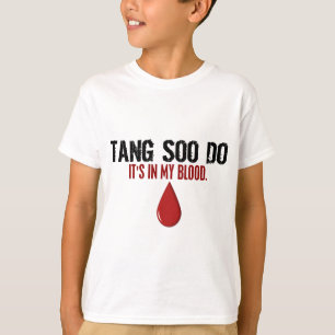 T-shirt Dans mon sang TANG SOO FAITES
