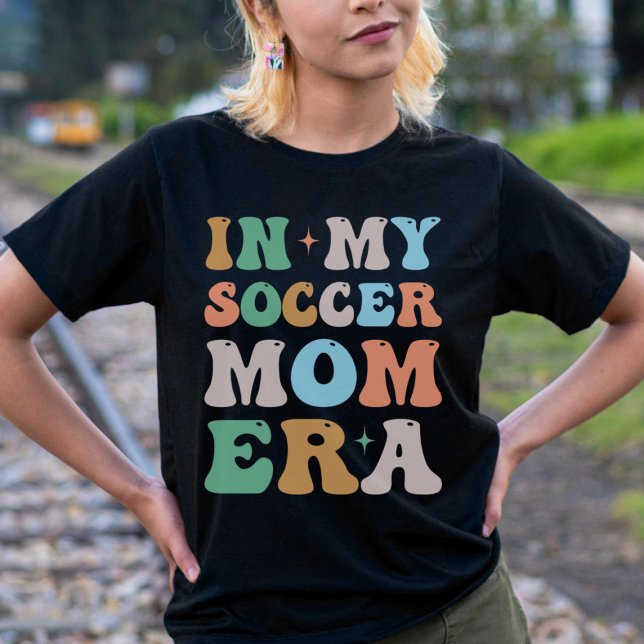 T-shirt Dans Mon Soccer Maman Era Super Retro (Créateur téléchargé)