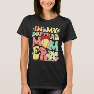 T-shirt Dans Mon Softball Maman Era Funny Baseball Maman M