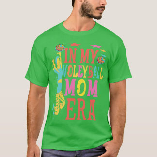 T-shirt Dans Mon Volleyball Maman Era Femmes Mama Sport Jo