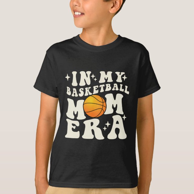 T-shirt Dans My Bysketbyll Maman Era (Devant)