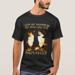 T-shirt Dans My Defense, la Lune était pleine et je restai