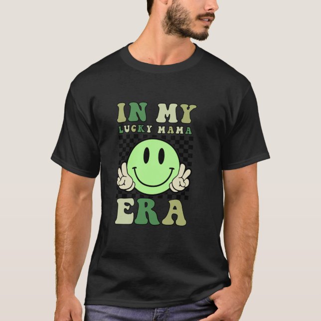 T-shirt Dans My Lucky Mama Era St Patrick's Day long (Devant)