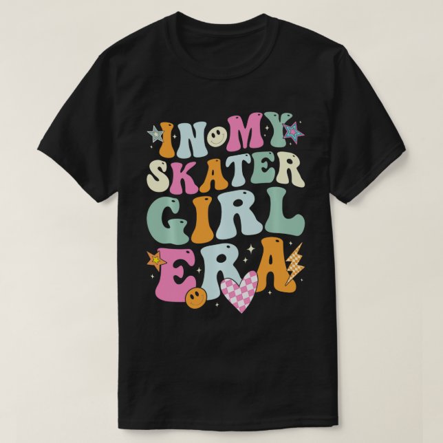 T-shirt Dans My Skater Girl Era Retro for Girl Women (Design devant)