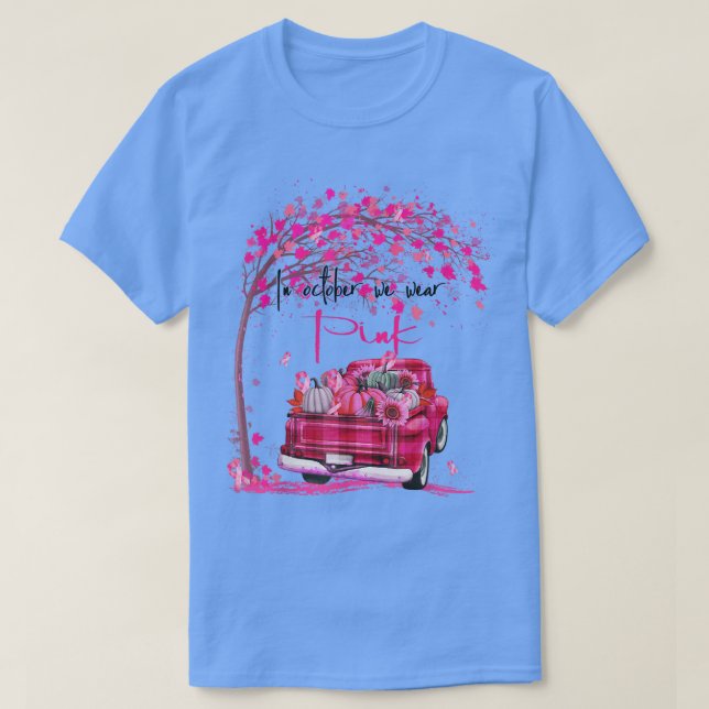 T-shirt Dans October We Wear Pink (Design devant)