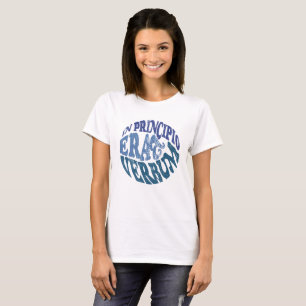 T-shirt Dans Principio Erat Verbum