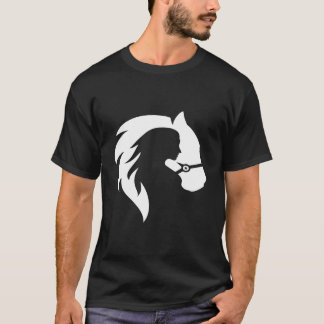 T-shirt Dans un cheval de mission