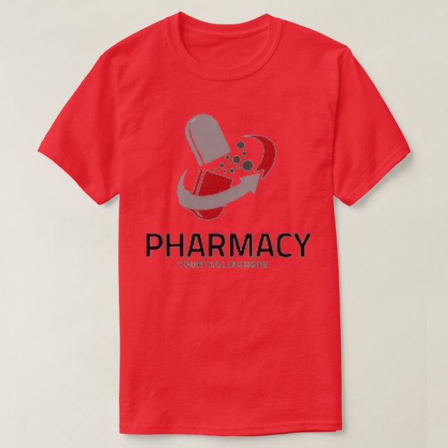 T-shirt Dans Un Étudiant En Pharmacie, Je N'Ai Aucune Vie (Design devant)