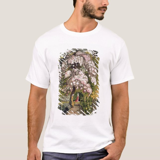 T-shirt Dans un jardin de Shoreham (la semaine) (Devant)