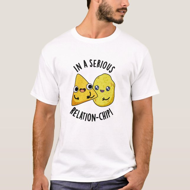 T-shirt Dans Un Jeu De Relation Sérieux (Devant)
