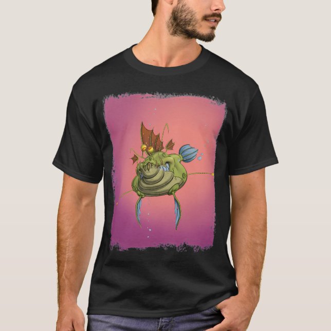 T-shirt Dans un monde à lui (Devant)