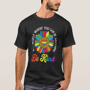 T-shirt Dans Un Monde Être Comme Lgbtq Gay pride Lgbt Ally