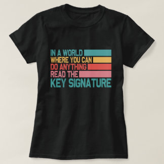 T-shirt Dans Un Monde Où Vous Pouvez Faire N'Importe Quell