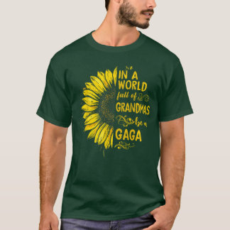 T-shirt Dans un monde plein de grands-mères soyez une gran