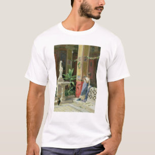 T-shirt Dans une cour à Pompeii, 1878