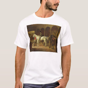 T-shirt Dans une écurie