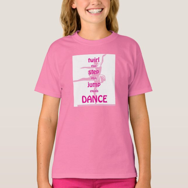 T-shirt danse (Devant)