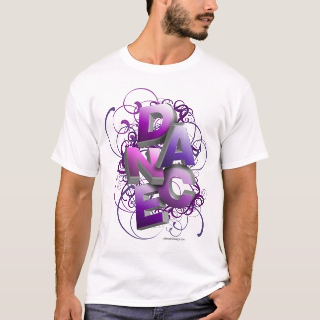 T-shirt danse 3D (été) (Devant)