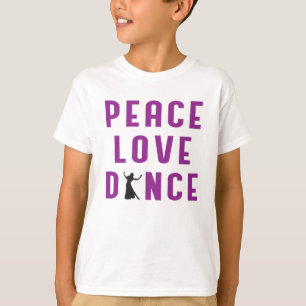 T-shirt Danse Amour Danser Fête Sport Danser Danser Drôle 