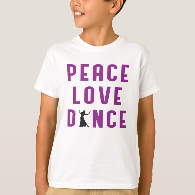 T-shirt Danse Amour Danser Fête Sport Danser Danser Drôle  (Devant)