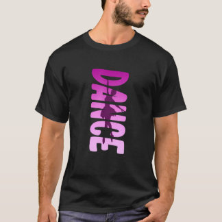 T-shirt Danse Amour Fille Ballerina Danse Ballet Lover gra