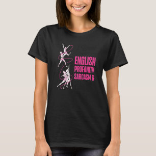 T-shirt Danse Ballet Danse Fille Ballerina Je Parle 4 Lang