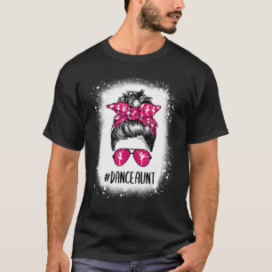 T-shirt Danse Bleached Tante Vie Messy Bun Ballet Danse