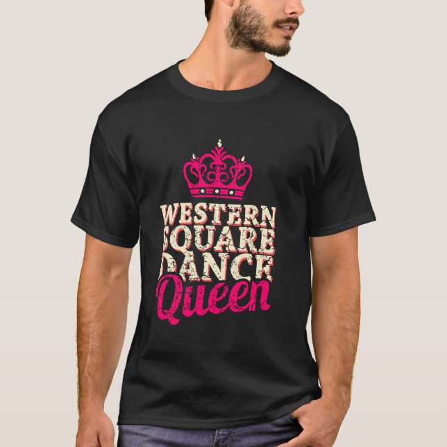 T-shirt Danse carré Danse danseuse occidentale (Devant)