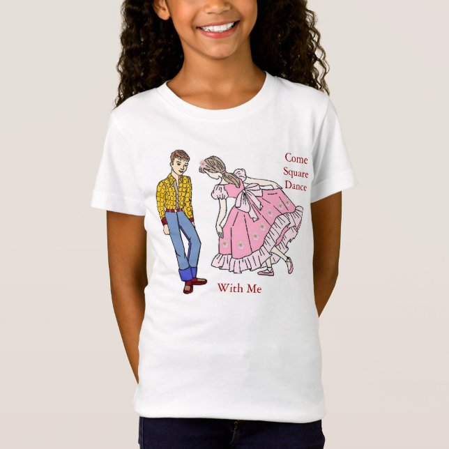 T-Shirt Danse carrée (Devant)