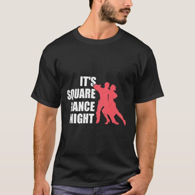 T-shirt Danse carrée  (Devant)