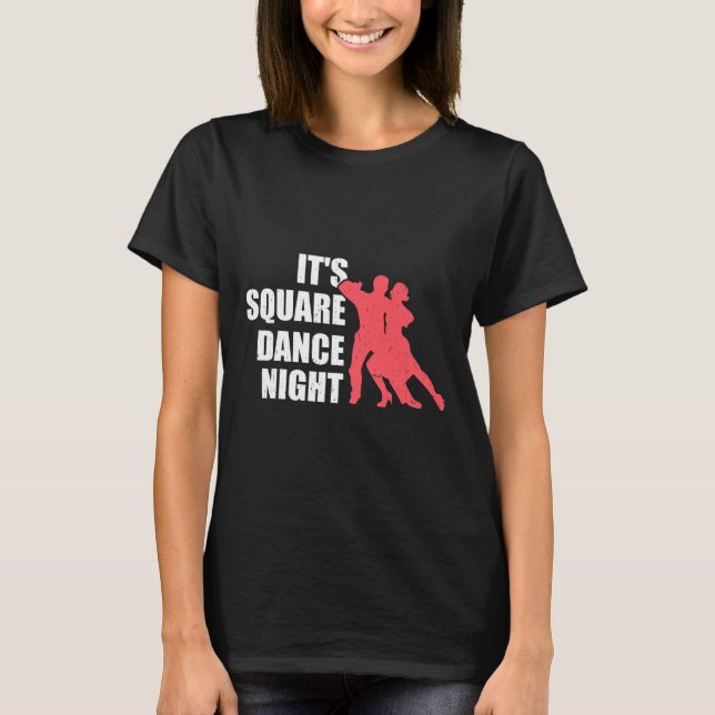 T-shirt Danse carrée  (Devant)