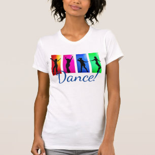T-shirt Danse colorée de femmes
