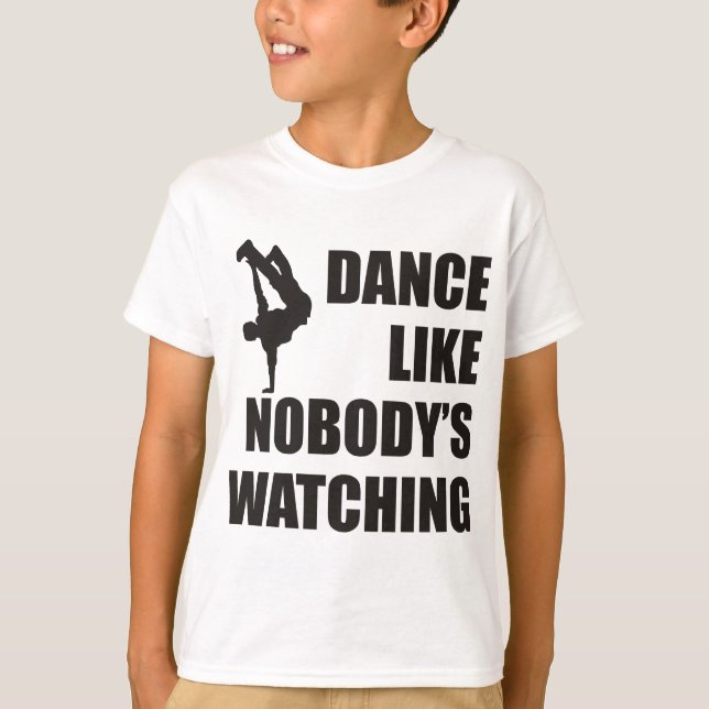T-shirt Danse comme personne ne regarde (Devant)