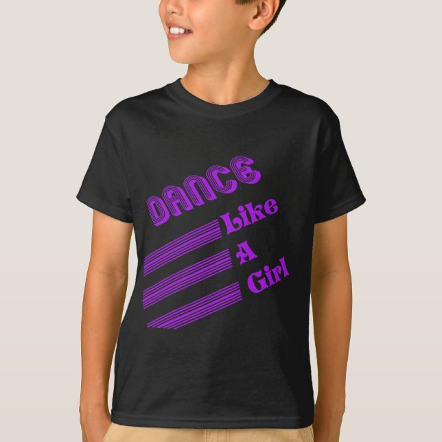 T-shirt Danse comme une fille (Devant)